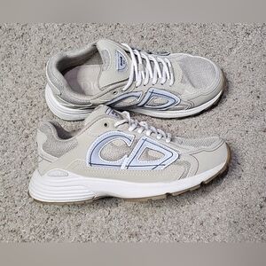 Dior B30 Beige Grey White sneakers - size 38 (7.5)